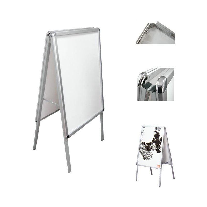 Wall Mounted Acrylic Picture Frame Poster Display Floating Sign Holder